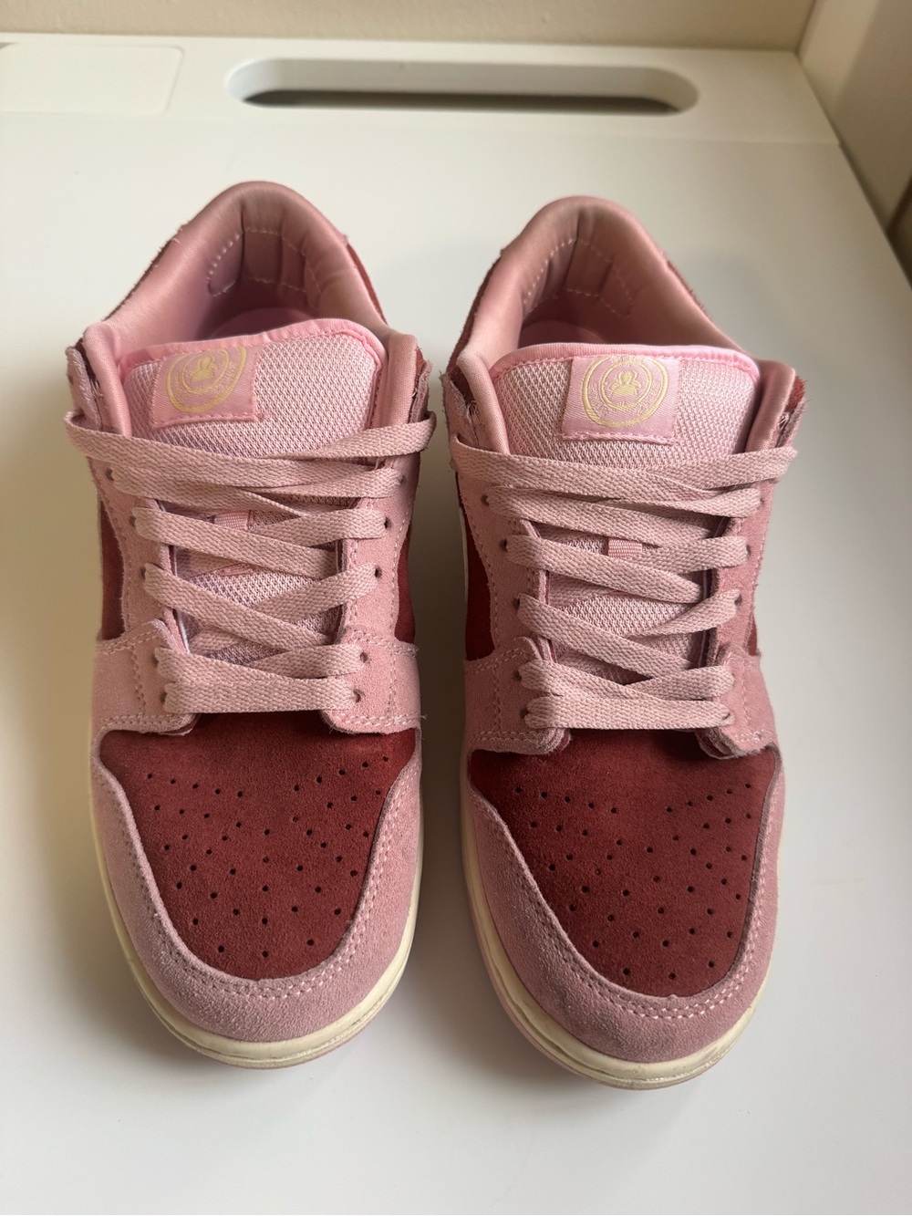 Stillz Red Velvet Nike Dunk Low Size 9.5